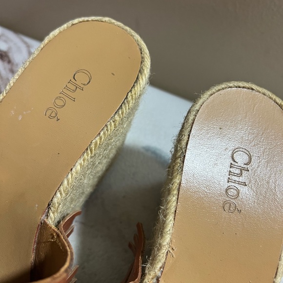 Chloe Tan Wedges - Picture 4 of 12